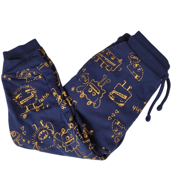 3/$20 GEORGE Unisex Sweatpants with Elasticated Waist & Drawstring Size 2-3 Y - Picture 1 of 9